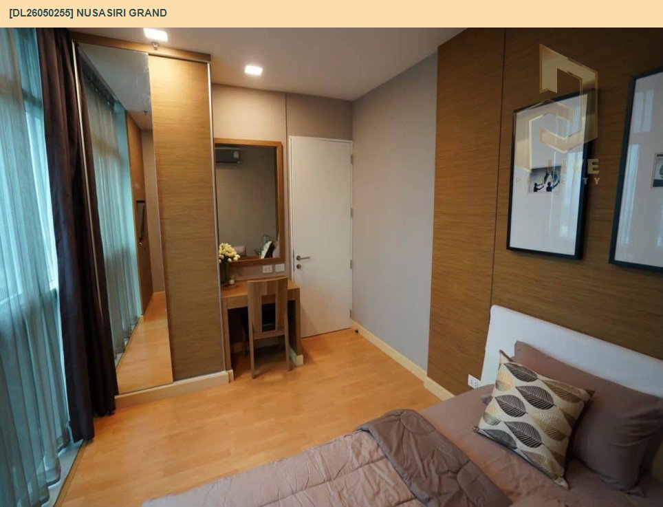 รูป DL26050255 ให้เช่าคอนโด ณุศาศิริ แกรนด์ (Nusasiri Grand) ใกล้ BTS เอกมัย พร้อมเข้าอยู่ โทรด่วน 0614453194 LineID @162cjixi - รูปที่ 6/8