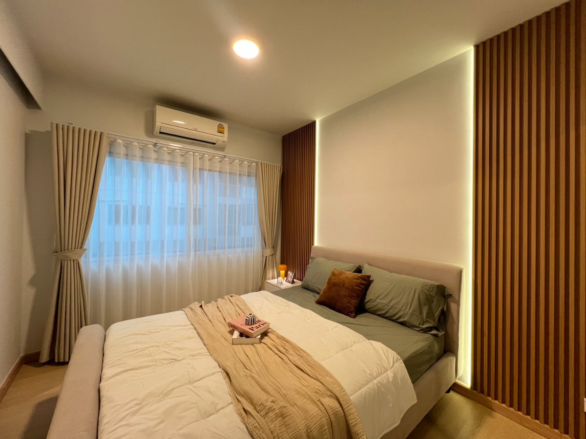 รูป 🔥 รีโนเวทใหม่ทั้งห้อง! เพียง 1.69 ล้าน ได้ 1 Bedroom ขนาดใหญ่ 35.47 ตร.ม. @ A Space Sukhumvit 77 🔥 - รูปที่ 2/26