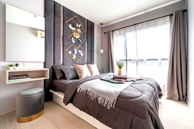 Condos for sale BTS Bang Wa : 📌Exclusive!📌 For Sell Condo ASPIRE SATHORN - TAKSIN (TIMBER ZONE) Building 1, Floor 12,2 bed room, Room size 46.00 sqm