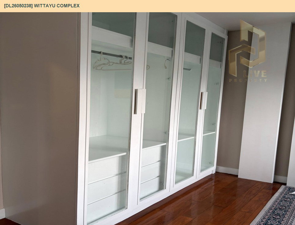 รูป DL26050238 ให้เช่าคอนโด วิทยุ คอมเพล็กซ์ (Wittayu Complex) ใกล้ BTS เพลินจิต พร้อมเข้าอยู่ โทรด่วน 0614453194 LineID @162cjixi - รูปที่ 10/13