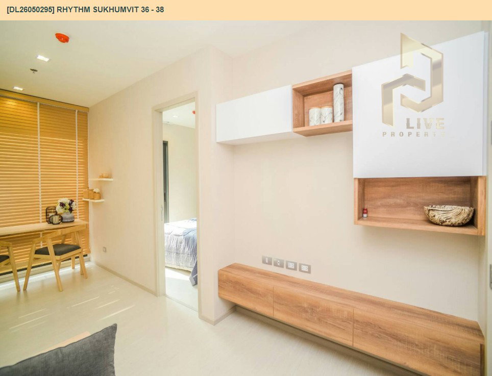 รูป DL26050295 ขายคอนโด ริทึ่ม สุขุมวิท 36 - 38 (Rhythm Sukhumvit 36 - 38) ใกล้ BTS ทองหล่อ พร้อมเข้าอยู่ โทรด่วน 0614453194 LineID @162cjixi - รูปที่ 6/6