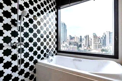 คอนโดให้เช่า : ❗❗ห้องหลุดจอง❗เช่า Aguston Sukhumvit 22 (2Beds)⚡⚡LineID: @Homelisting (มี @ข้างหน้า)