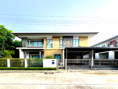 บ้านเดี่ยว นนทบุรี : 🚨 แรร์ไอเทมราคาดีงาม! แปลงมุมใกล้สวนส่วนกลาง (ตอบโจทย์ทุกเจเนอเรชัน) 🔥 ขายบ้านเดี่ยว บุราสิริ ราชพฤกษ์ 345 🔥 / 4 ห้องนอน #HRP3056