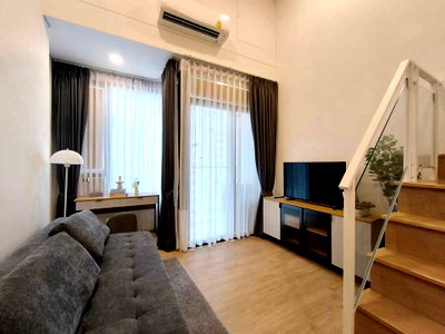 Condos for rent : For rent 💥𝐒𝐢𝐚𝐦𝐞𝐬𝐞 𝐑𝐚𝐦𝐚 𝟗 💥 Beautiful room, ready to move in, beautifully decorated, fully furnished.