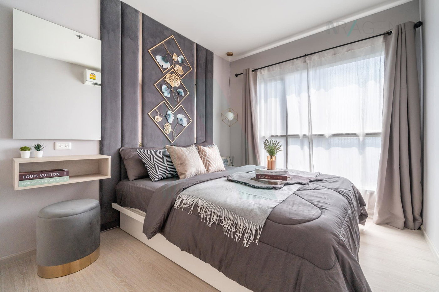 รูป 🎉Special room!🎉 ขายคอนโด แอสปาย สาทร-ตากสิน ทิมเบอร์ โซน อาคาร 1 ชั้น 12 2 ห้องนอน ขนาด 46.00 ตรม ใกล้ เดอะมอลล์ท่าพระ - รูปที่ 4/8