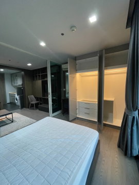 คอนโดใกล้ MRTพระราม 9 ห้องหใหม่ แต่งครบพร้อมเข้าอยู่ราคา15,000บาท/เตือน 