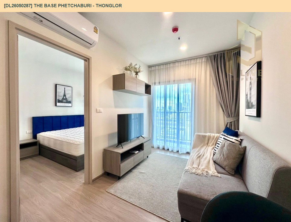 รูป DL26050287 ให้เช่าคอนโด เดอะ เบส เพชรบุรี - ทองหล่อ (THE BASE Phetchaburi - Thonglor) ใกล้ BTS พร้อมพงษ์ พร้อมเข้าอยู่ โทรด่วน 0653619502 LineID @897iyzll - รูปที่ 13/22