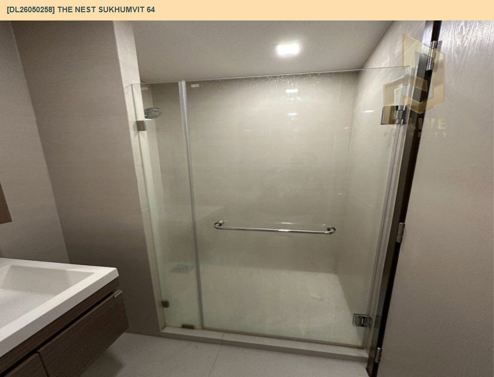 รูป DL26050258 ให้เช่าคอนโด เดอะ เนสท์ สุขุมวิท 64 (The Nest Sukhumvit 64) ใกล้ BTS ปุณณวิธี พร้อมเข้าอยู่ โทรด่วน 0653619502 LineID @897iyzll - รูปที่ 10/10