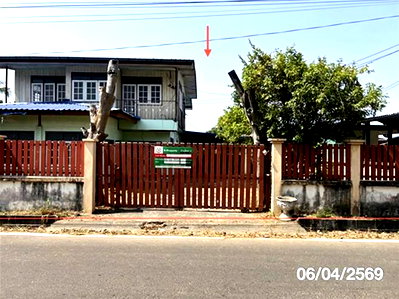 บ้านเดี่ยว ยโสธร : บ้านเดี่ยว 197 ตร.วา มหาชนะชัย ยโสธร 681,000