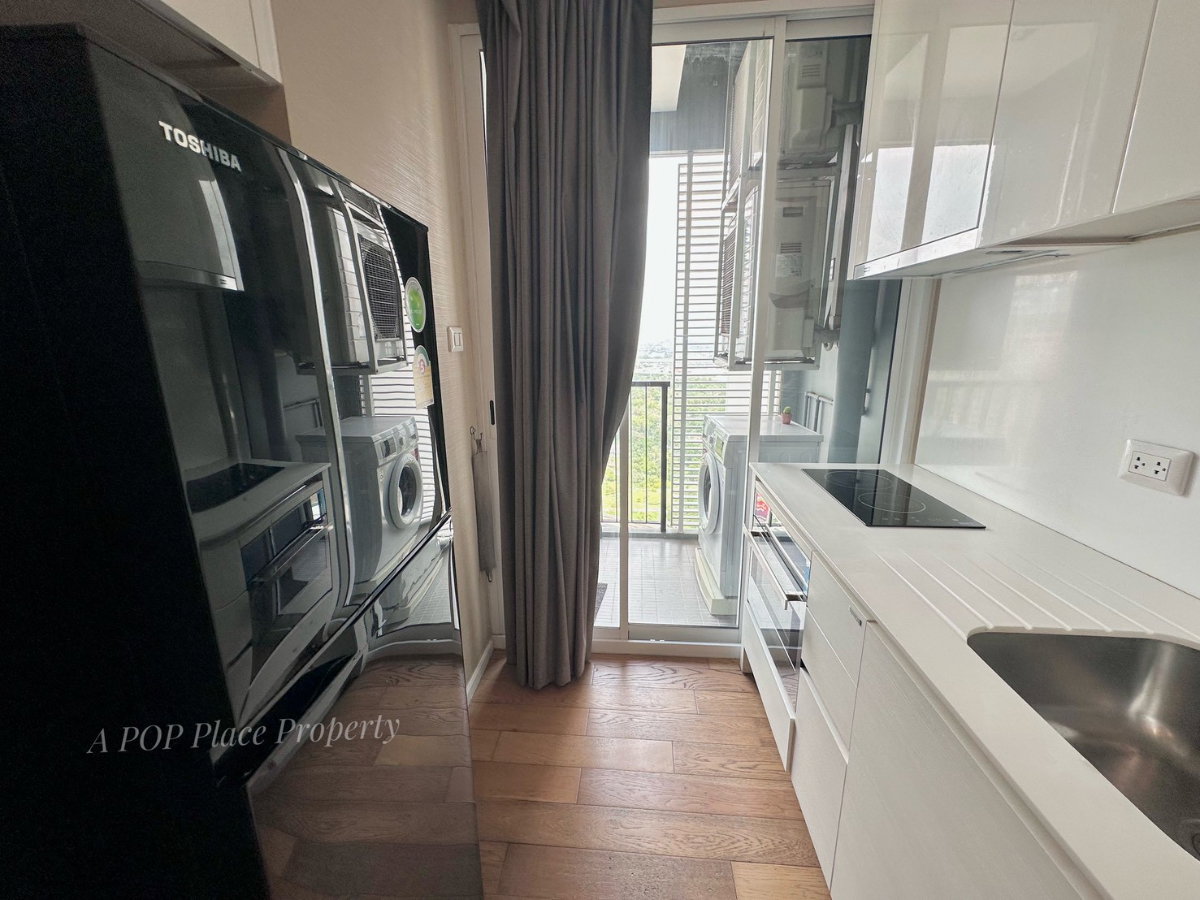 รูป The Saint Residence ห้องสวยให้เช่า 15,000 บาทเท่านั้น แต่งเต็ม วิวสวนจตุจักร    Line : @apopplace - รูปที่ 8/9