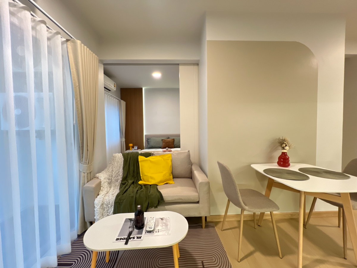 รูป 🔥 รีโนเวทใหม่ทั้งห้อง! เพียง 1.69 ล้าน ได้ 1 Bedroom ขนาดใหญ่ 35.47 ตร.ม. @ A Space Sukhumvit 77 🔥 - รูปที่ 13/26