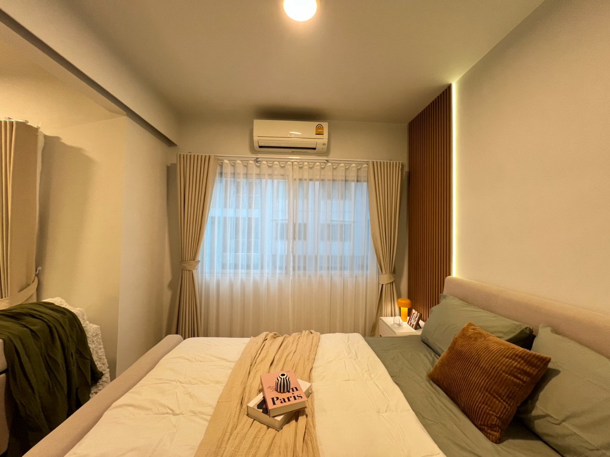 รูป 🔥 รีโนเวทใหม่ทั้งห้อง! เพียง 1.69 ล้าน ได้ 1 Bedroom ขนาดใหญ่ 35.47 ตร.ม. @ A Space Sukhumvit 77 🔥 - รูปที่ 3/26