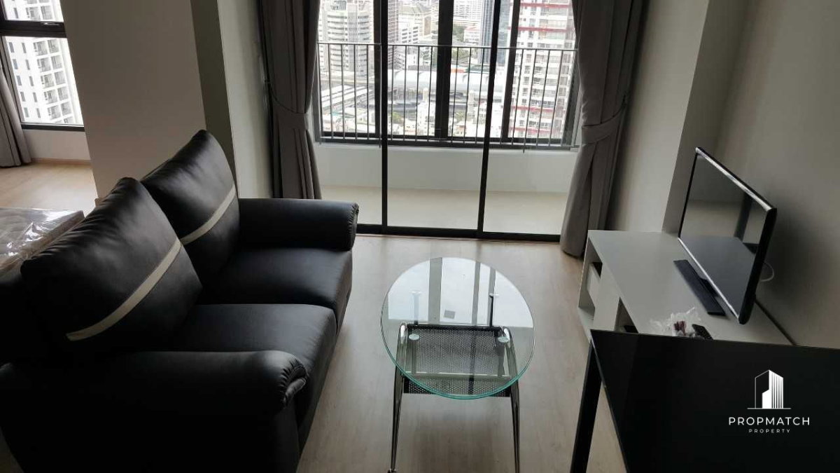 รูป PM004020 ✨Flash Deal ✨  IDEO Q Ratchathewi (1Bed 1Bath 34 SQM.) พร้อมอยู่ ! เพียง 18,000 บาทต่อเดือน Tel.0981315848 @propmatch - รูปที่ 1/11