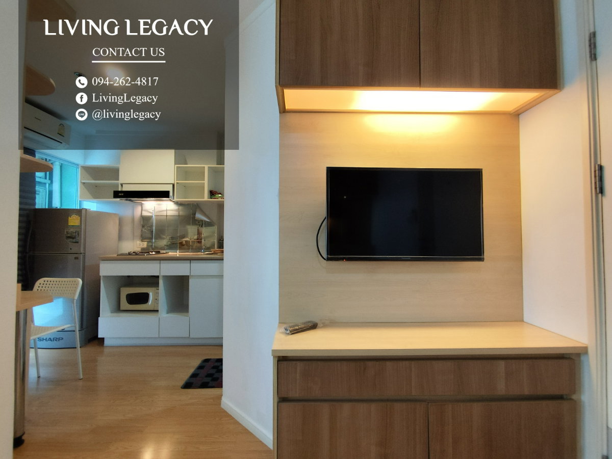รูป เช่าด่วน คอนโด 1 นอน Lumpini Place Srinakarin - Huamark Station 26 ตร.ม. | ชั้น 5 | พร้อมอยู่ 11,000 บาท/เดือน - รูปที่ 6/16