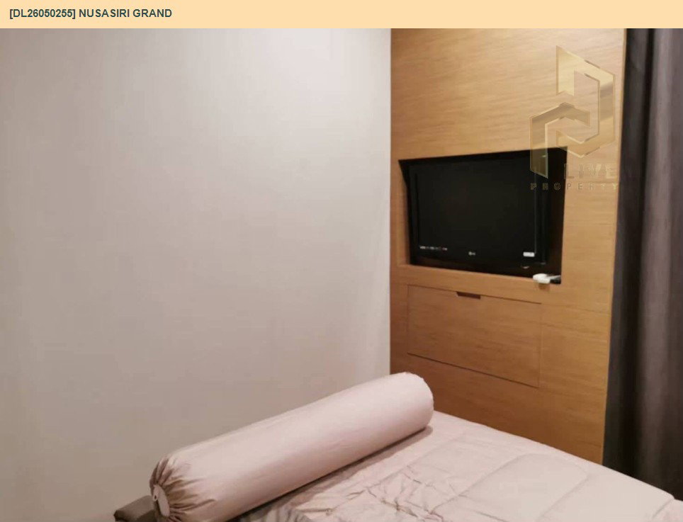 รูป DL26050255 ให้เช่าคอนโด ณุศาศิริ แกรนด์ (Nusasiri Grand) ใกล้ BTS เอกมัย พร้อมเข้าอยู่ โทรด่วน 0614453194 LineID @162cjixi - รูปที่ 8/8