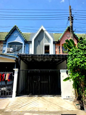 ทาวน์โฮม เขตสายไหม : ทาวน์โฮม 2 ชั้น หมู่บ้านตะวันนาขาย ซอยจตุโชติ 12 ตกแต่งใหม่ พร้อมอยู่ เนื้อที่ 17 ตรว 2นอน 2น้ำ