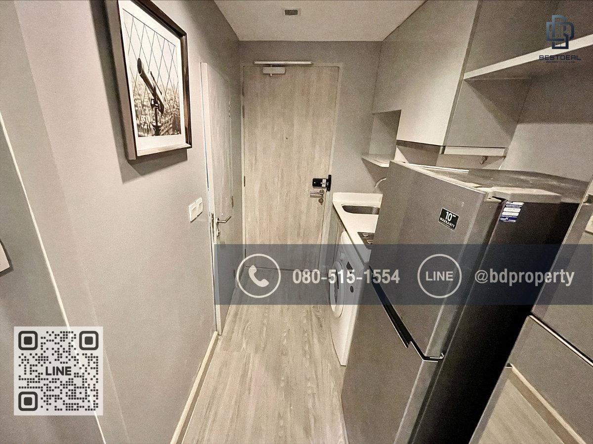 รูป Bestdeal ให้เช่า Studio 22ตรม.ราคา 13,000/เดือนเท่านั้น เฟอร์นิเจอร์และเครื่องใช้ไฟฟ้าครบ “IDEO MOBI RAMA 9” ใกล้MRT และ เซ็นทรัลพระราม 9 เพียง 80 ม. - รูปที่ 9/11
