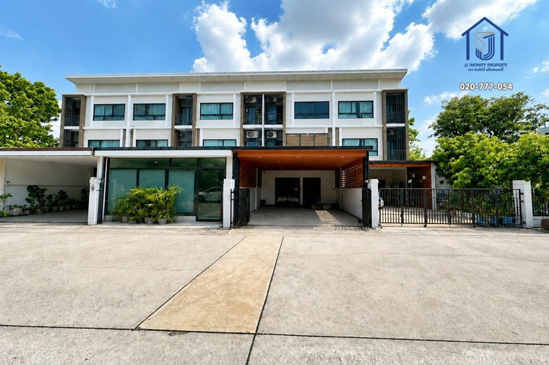 ขายโฮมออฟฟิศ : ขายโฮมออฟฟิศ 3 ชั้น Patio วิภาวดี-สรงประภา ถนนประชาอุทิศ  ใกล้รถไฟฟ้าสายสีแดง 
