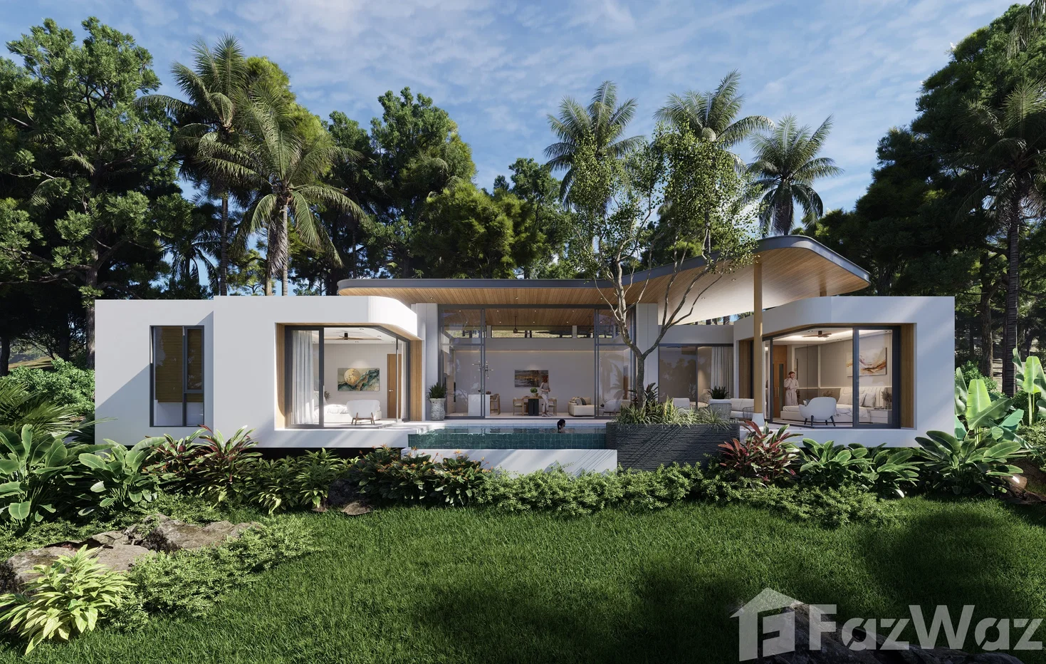 รูป ขาย วิลล่า 3 ห้องนอน ในโครงการ โอโว่ วิลล่า 6257381 - รูปที่ 1/18