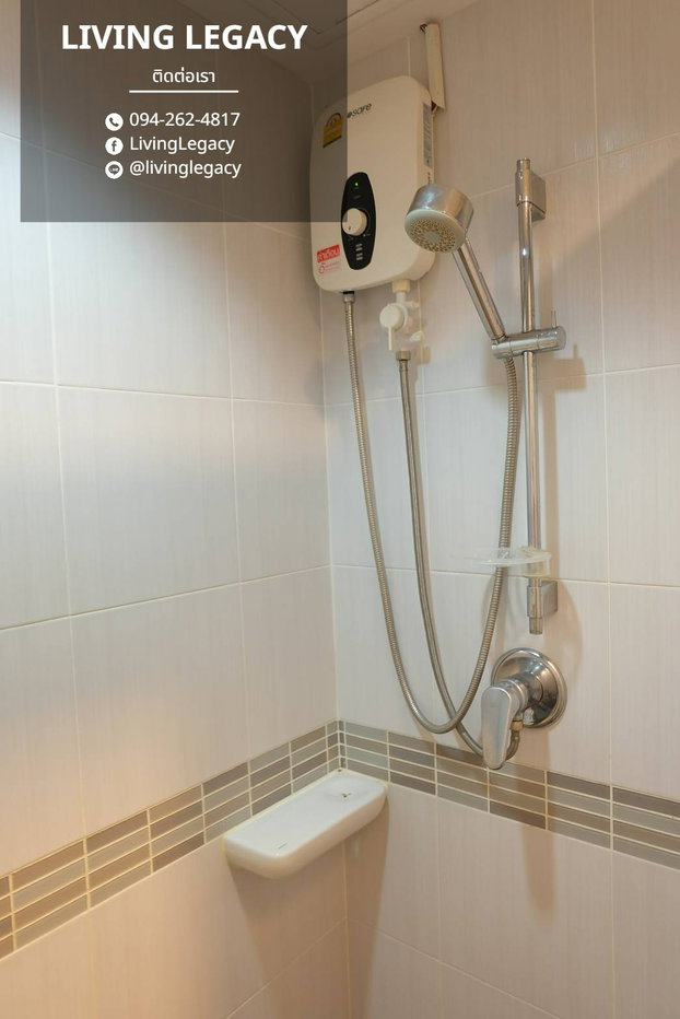 รูป เช่าด่วน! คอนโด 1 นอน Lumpini Place Srinakarin - Huamark Station | 33 ตร.ม. ชั้น 19 | 13,000 บาท/เดือน - รูปที่ 8/9