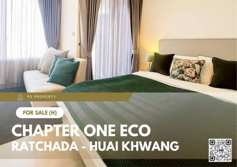 Urgent Sale 🔥 Chapter One Eco Ratchada - Huai Khwang 🔥 Convenient location, near MRT Huai Khwang.