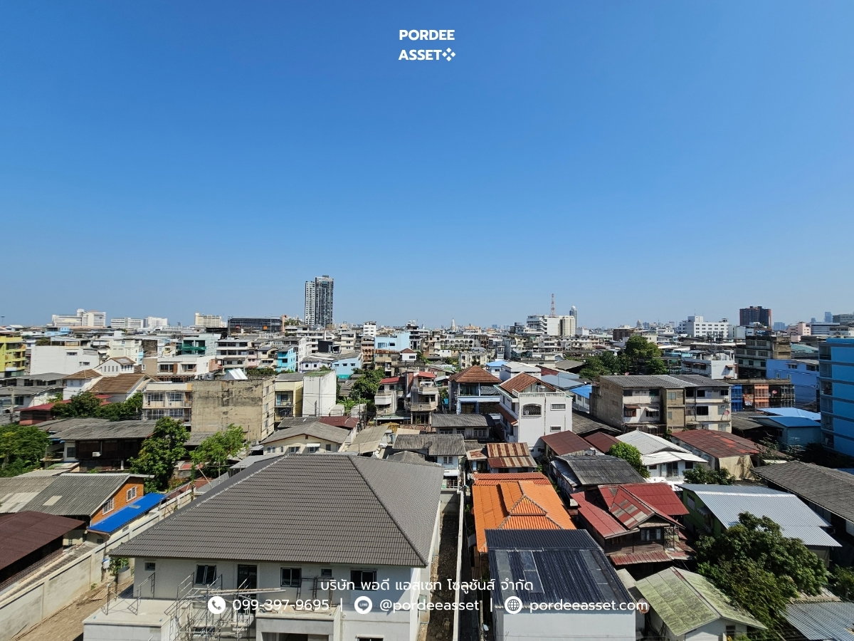 รูป ขาย!! คอนโดเดอะซี้ด สาทร-ตากสิน ชั้น8 ห้องริม (ขนาด 33 ตร.ม.) ซ.กรุงธนบุรี 1 ถ.กรุงธนบุรี คลองสาน กทม. วิวโล่ง ไม่มีตึกบัง ใกล้สถานีวงเวียนใหญ่  - รูปที่ 8/19