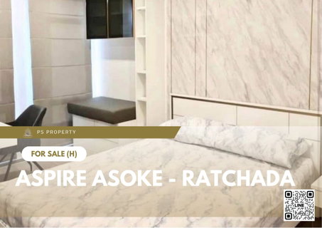 Urgent Sale 🔥 Aspire Asoke - Ratchada 🔥 Fully Furnished and Equipped with Appliances.