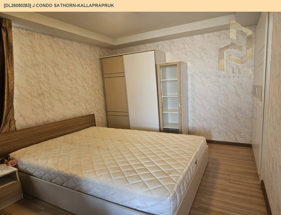 รูป DL26050283 ให้เช่าคอนโด เจ คอนโด สาทร-กัลปพฤกษ์ (J Condo Sathorn-Kanlapaphruek) ใกล้ BTS บางหว้า พร้อมเข้าอยู่ โทรด่วน 0614453194 LineID @162cjixi - รูปที่ 3/11