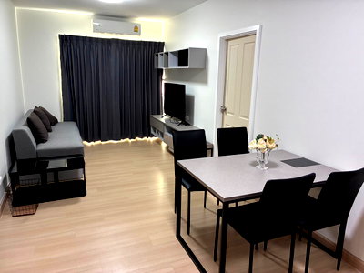 Condos for rent : For rent!! Condo on Rama 9 Road, near KPN Tower, only 400 meters | Supalai veranda rama 9 | 2 bedrooms, ready to move in, near Central Rama 9 