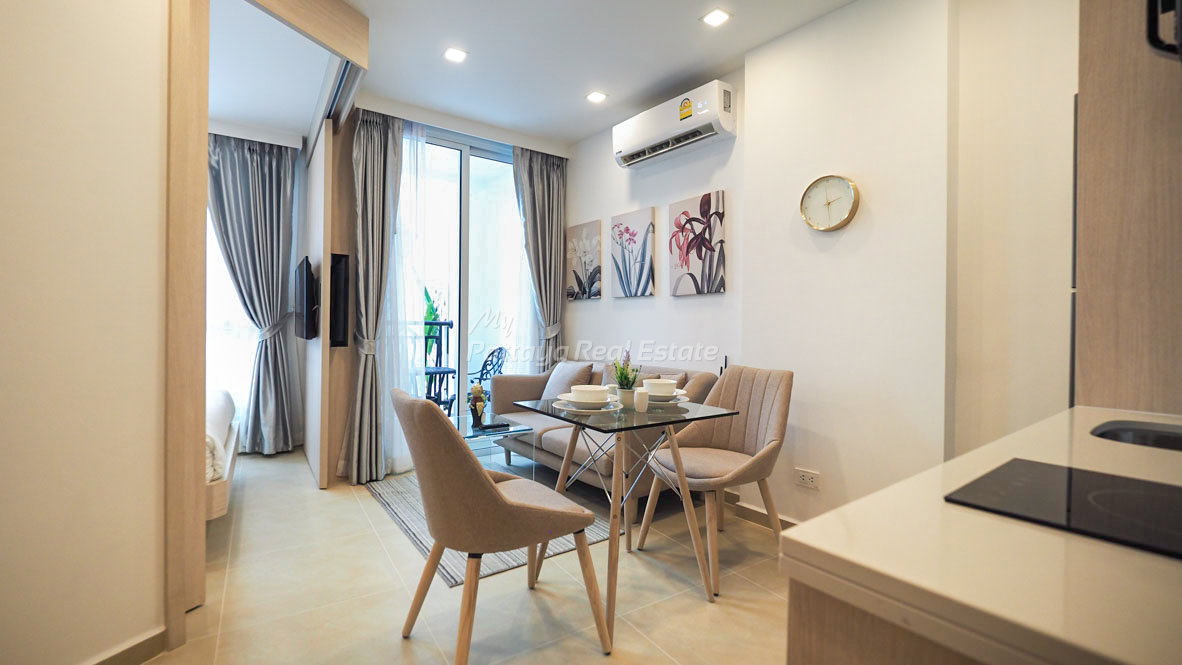 picture 🛏️ 1 Bed - 🛁 1 Bath - 🏙️ Pool View - 🌏 FOREIGN name - 🏢 Harmonia City Garden Pattaya - Ref: HMN09 - 2/8