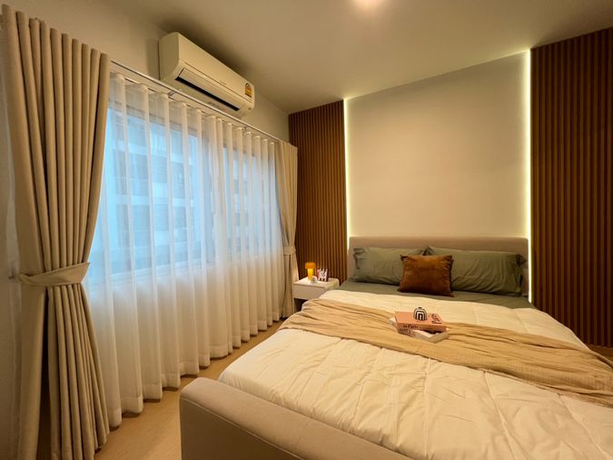 🔥 รีโนเวทใหม่ทั้งห้อง! เพียง 1.69 ล้าน ได้ 1 Bedroom ขนาดใหญ่ 35.47 ตร.ม. @ A Space Sukhumvit 77 🔥