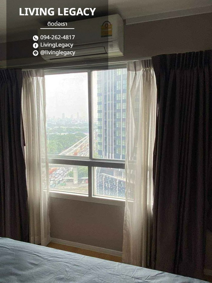 รูป SHJ8Z9 เช่าด่วน คอนโด Lumpini Place Srinakarin - Huamark Station 26 ตร.ม. | ชั้น 16 | 1 ห้องนอน | 1 ห้องน้ำ 10,000 บาท/เดือน line id : @livinglegacy - รูปที่ 7/10