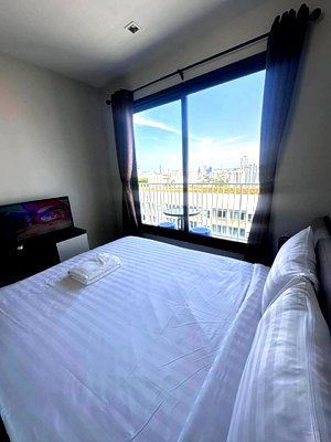 Condos for rent Central Pattaya Road : ⛵ Base ⛵ Sea & City view / 29F / 35sqm / 1bedroom >> THB22,000/month彡