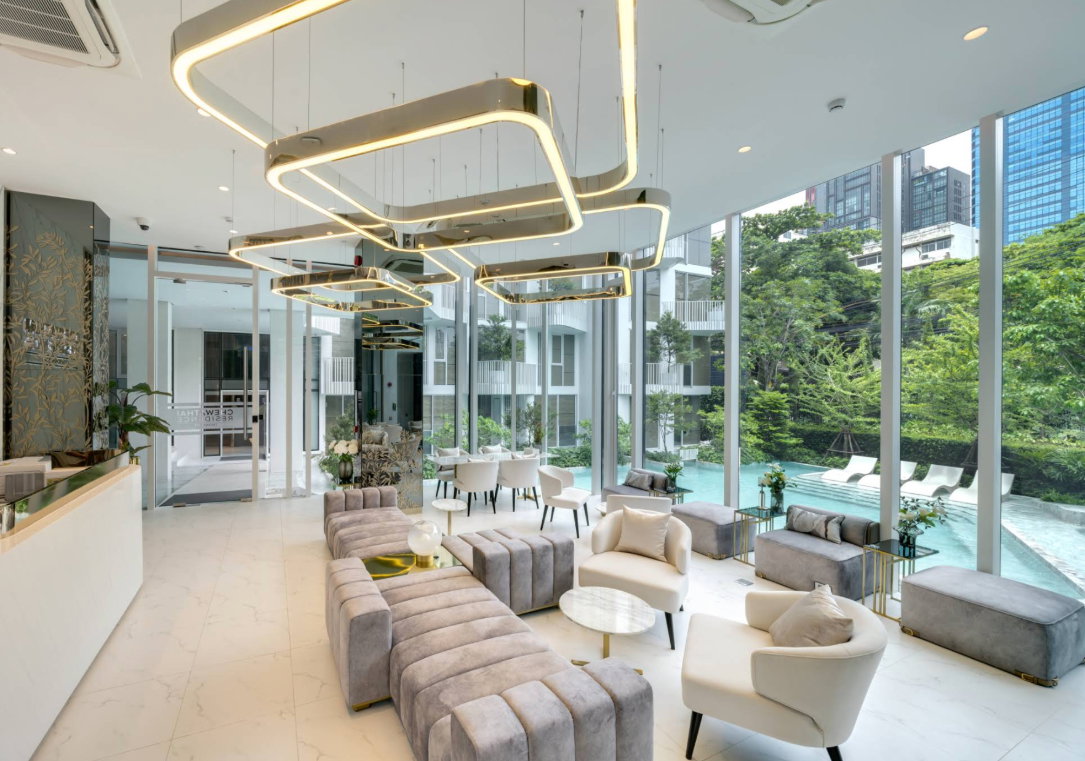 รูป Furnished Condo for Rent: CHEWATHAI RESIDENCE THONGLOR, 2 Bedrooms, 44 sqm, 7th fl - รูปที่ 16/20