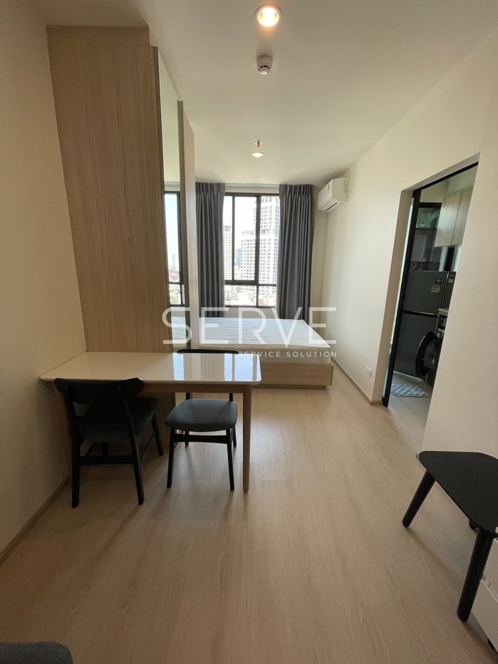 รูป 🔥ห้องสตูดิโอ ราคาดีสุดๆ 13K ห้องแต่งครบ ชั้นสูง วิวดี เฟอร์จัดเต็ม พร้อมเข้าอยู่ คอนโดทำเลดี ใกล้ MRT ลาดพร้าว @ Nue Noble Ratchada Lat Phrao  - รูปที่ 2/6