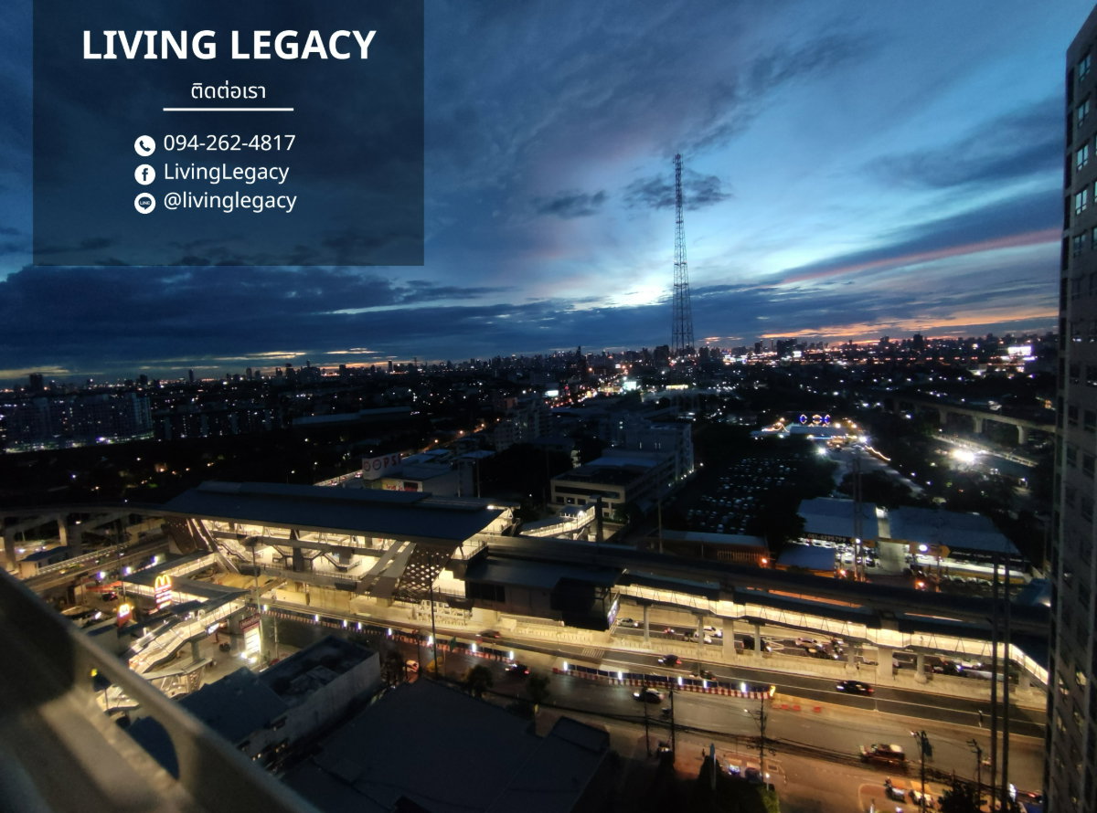 รูป เช่าด่วน คอนโด 19 ชั้น Lumpini Place Srinakarin - Huamark Station 24 ตร.ม. | 1 นอน 1 น้ำ | 9,500 บาท/เดือน - รูปที่ 8/9