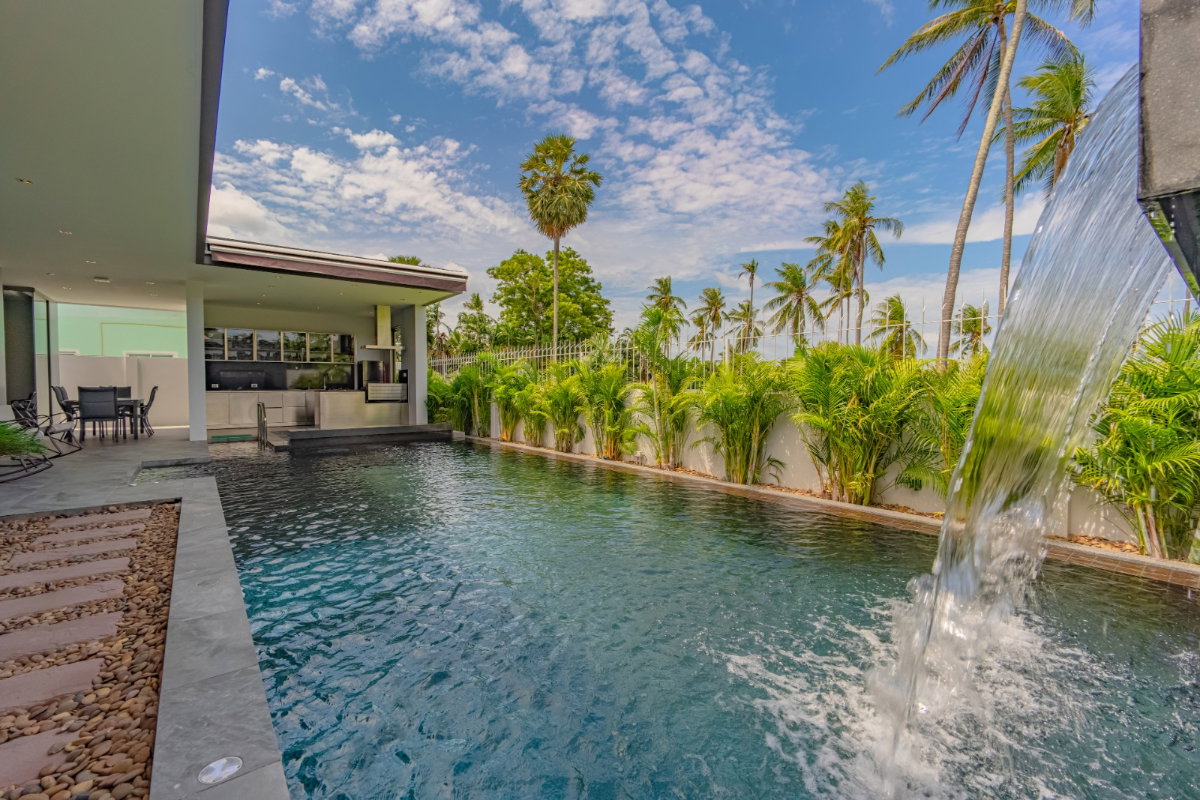 รูป 🏠 วิลล่าสไตล์ไมอามี่สุดหรู พร้อมระบบสมาร์ทโฮม สำหรับขาย – ราไวย์, ภูเก็ต - รูปที่ 19/39