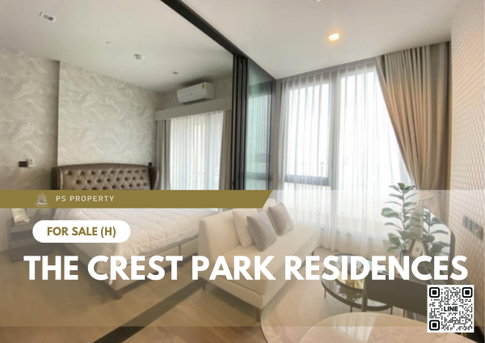 Urgent Sale 📍 The Crest Park Residences 📍 Fully furnished and equipped with appliances. Near BTS Ha Yaek Lat Phrao.