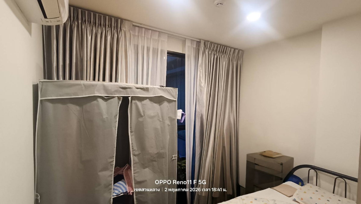 รูป ห้องชั้น 2 ดิออริจิ้นอ่อนนุช ใกล้สระว่ายน้ำ ไม่มีห้องติด ใกล้ทางหนีไฟ - รูปที่ 7/9