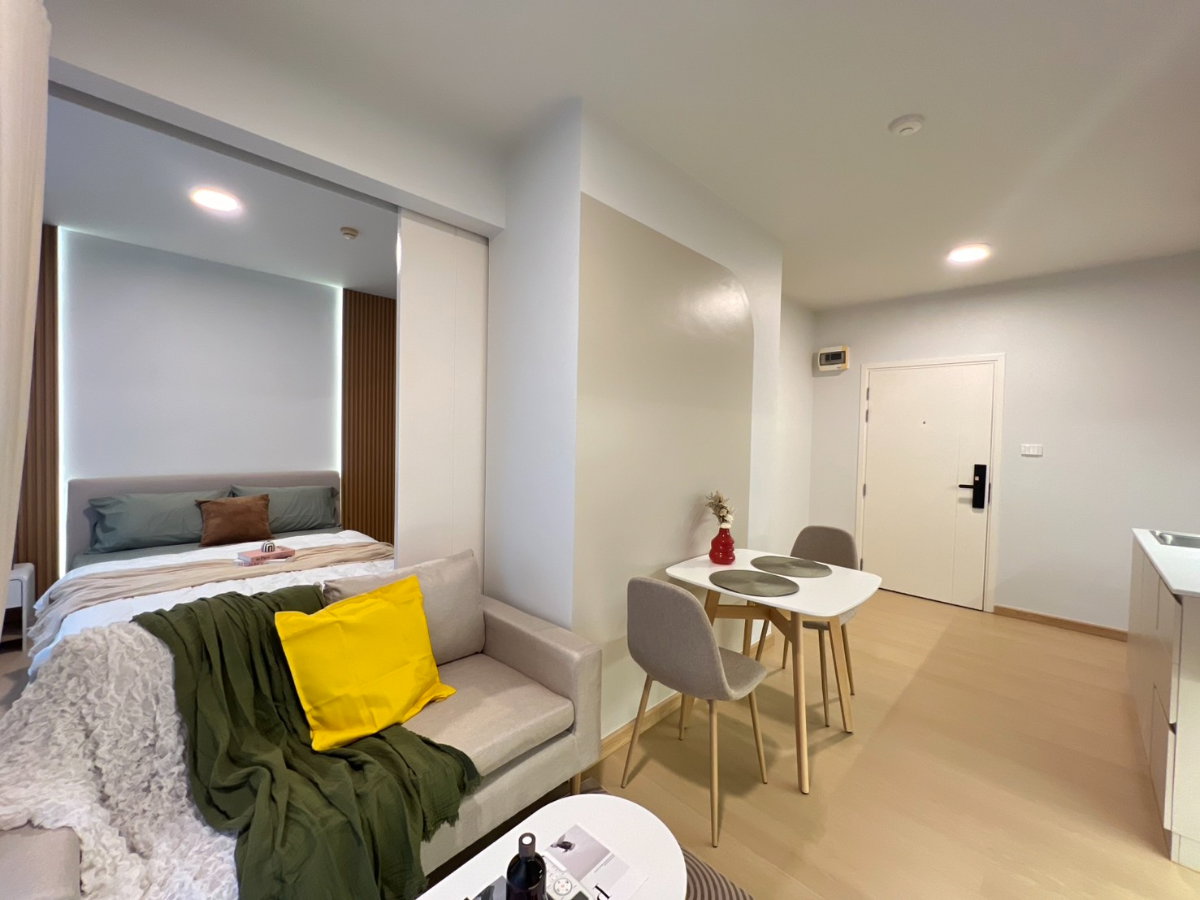 รูป 🔥 รีโนเวทใหม่ทั้งห้อง! เพียง 1.69 ล้าน ได้ 1 Bedroom ขนาดใหญ่ 35.47 ตร.ม. @ A Space Sukhumvit 77 🔥 - รูปที่ 7/26