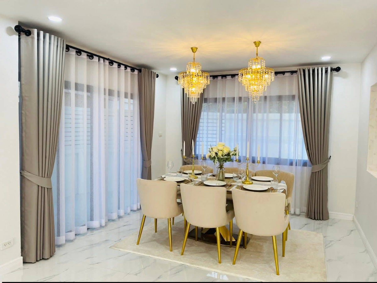 รูป บ้านเดี่ยว หลังใหญ่ ทำเลดี ตกแต่งใหม่ กว้างขวาง หมู่บ้านอารีน่าการ์เดนท์ ซ.สวนสยาม 24 (เสรีไทย3) คันนายาว - รูปที่ 6/24