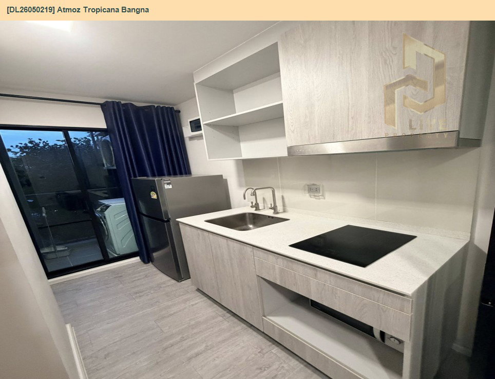 รูป DL26050219 ให้เช่าคอนโด แอทโมซ ทรอปิคาน่า บางนา (Atmoz Tropicana Bangna) ใกล้ - พร้อมเข้าอยู่ โทรด่วน 0653619502 LineID @897iyzll - รูปที่ 10/14