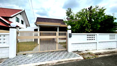 เช่าบ้านเดี่ยว แม็คโคร เชียงใหม่ : บ้านปรับปรุงใหม่ มีระบบรักษาความปลอดภัย ใกล้โรงเรียนวารี หนองหอย เชียงใหม่