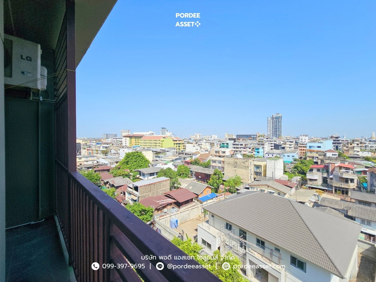 รูป ขาย!! คอนโดเดอะซี้ด สาทร-ตากสิน ชั้น8 ห้องริม (ขนาด 33 ตร.ม.) ซ.กรุงธนบุรี 1 ถ.กรุงธนบุรี คลองสาน กทม. วิวโล่ง ไม่มีตึกบัง ใกล้สถานีวงเวียนใหญ่  - รูปที่ 7/19