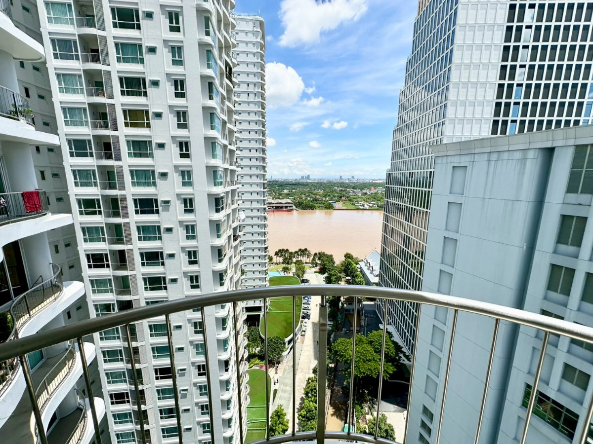 รูป คอนโด Supalai Riva Grand พระราม 3 ห้องใหญ่ วิวโค้งแม่น้ำเจ้าพระยา เหมือนอยู่รีสอร์ทกลางเมือง - รูปที่ 10/48