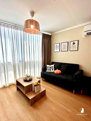 เช่าคอนโด ถนนพระราม 3 : PM037798 ✨Flash Deal ✨ Modern Home Tower (3Bed 1Bath 82 SQM.) พร้อมอยู่ ! เพียง 38,000 บาทต่อเดือน Tel.0981315848 @propmatch