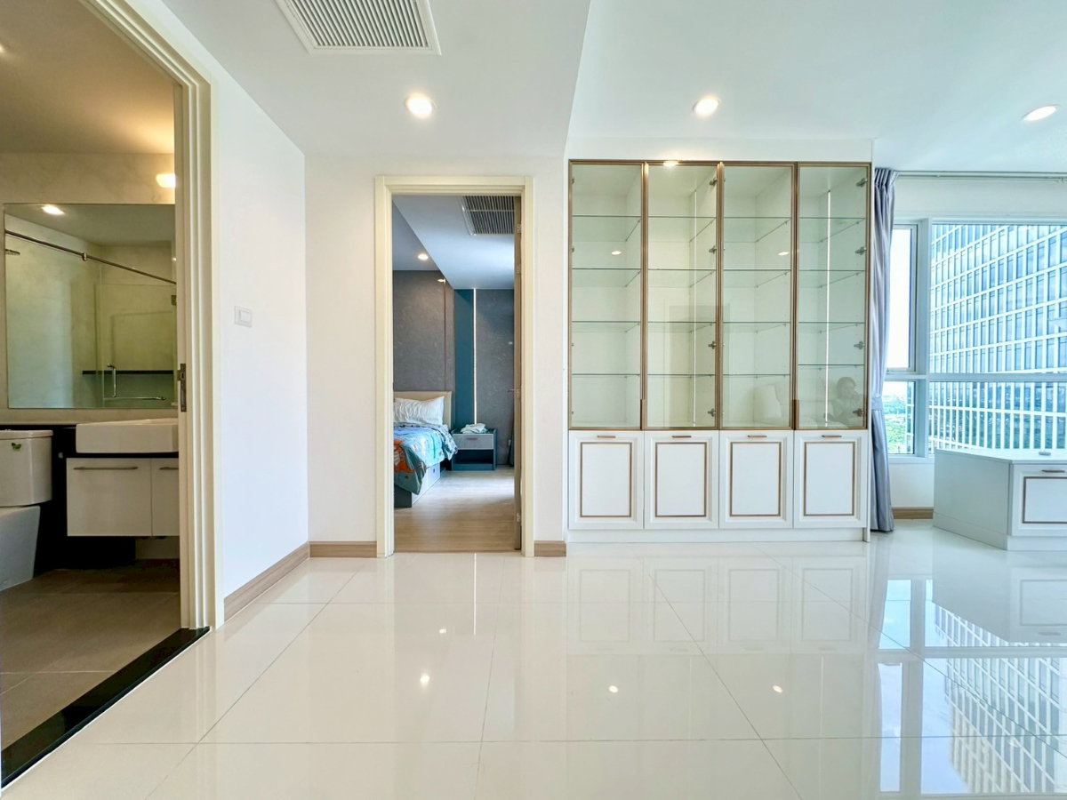รูป คอนโด Supalai Riva Grand พระราม 3 ห้องใหญ่ วิวโค้งแม่น้ำเจ้าพระยา เหมือนอยู่รีสอร์ทกลางเมือง - รูปที่ 16/48