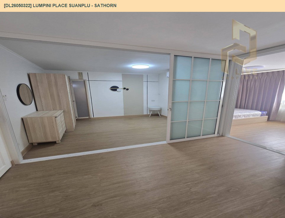 รูป DL26050322 ให้เช่าคอนโด ลุมพินี เพลส สวนพลู - สาทร (Lumpini Place Suanplu - Sathorn) ใกล้ BTS ศาลาแดง พร้อมเข้าอยู่ โทรด่วน 0638692663 LineID @655ebbvc - รูปที่ 7/9