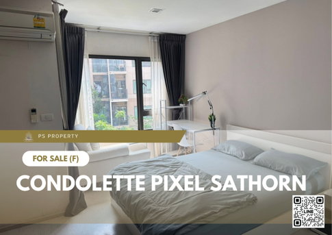 Urgent Sale ✨ Condolette Pixel Sathorn ✨ Fully furnished and equipped with appliances. Near MRT Lumpini.