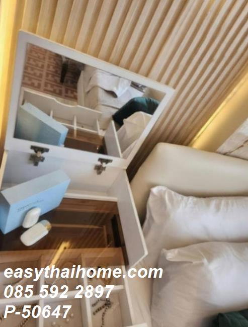 รูป P-50647 — ให้เช่า The Room Phayathai (27 ตร.ม.) 1 ห้องนอน ชั้น 35 วิวเมือง ราคา 25,000 บาท ใกล้ BTS พญาไท โทร 085-592-2897 Line: @easythaihome - รูปที่ 14/21